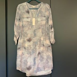Rebecca Taylor dreamy silk dress size 12 NWT